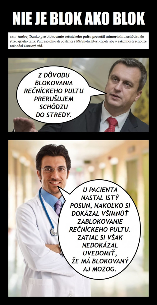 Nie je blok ako blok